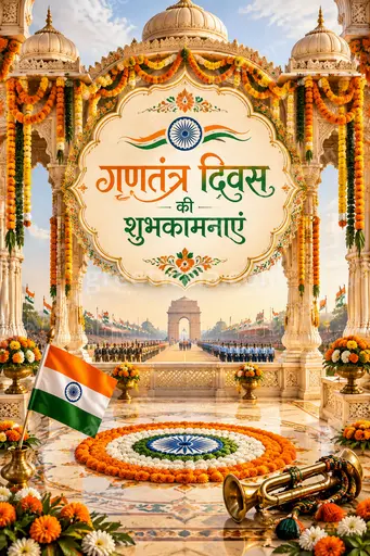 republic_day greeting — गणतंत्र दिवस की शुभकामनाएं